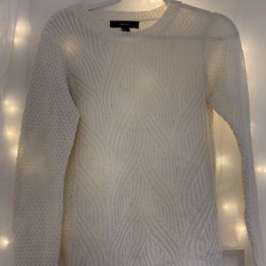SOLD White Forever21 Sweater
